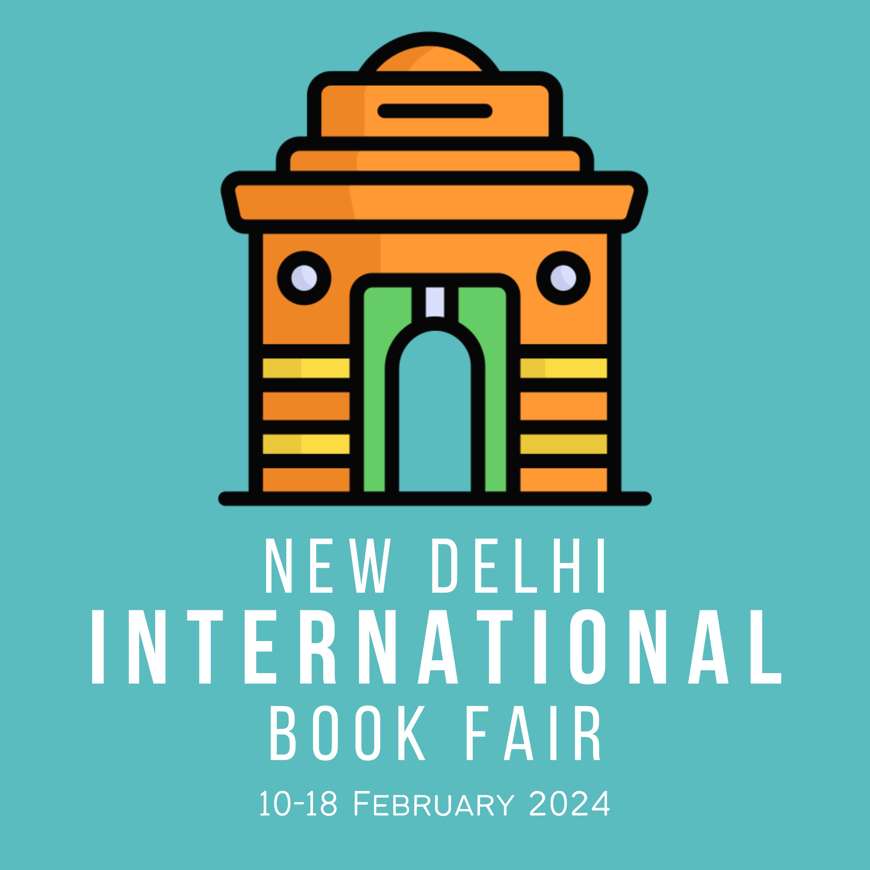 Luca Berton at New Delhi Book Fair 2024